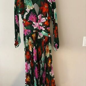 Floral Long Sleeve Maxi Dress